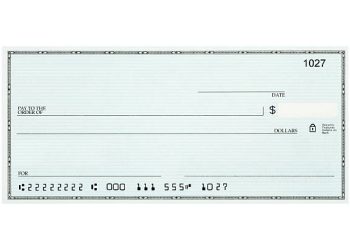 how to write a check for 1000